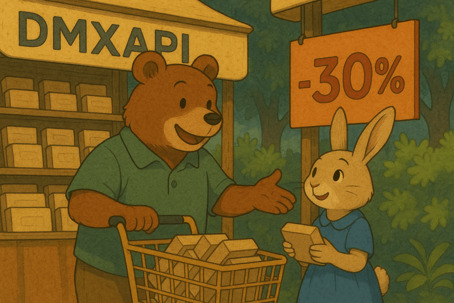 DMXAPI 聚合模型展示